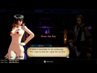 bloodstained ritual of the night — miriam — nude mod