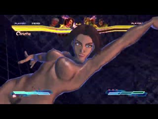 street fighter x tekken — all female super and cross arts [nude mods]