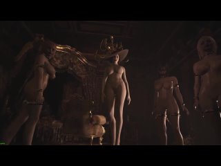 resident evil 8: village — naked girls (nude mod)